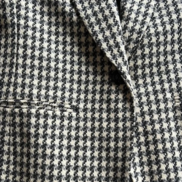 Pendleton 100% Virgin Wool Houndstooth Blazer - Picture 4 of 6